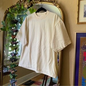 Shaka Wear off-white boxy tee. Size Men’s small